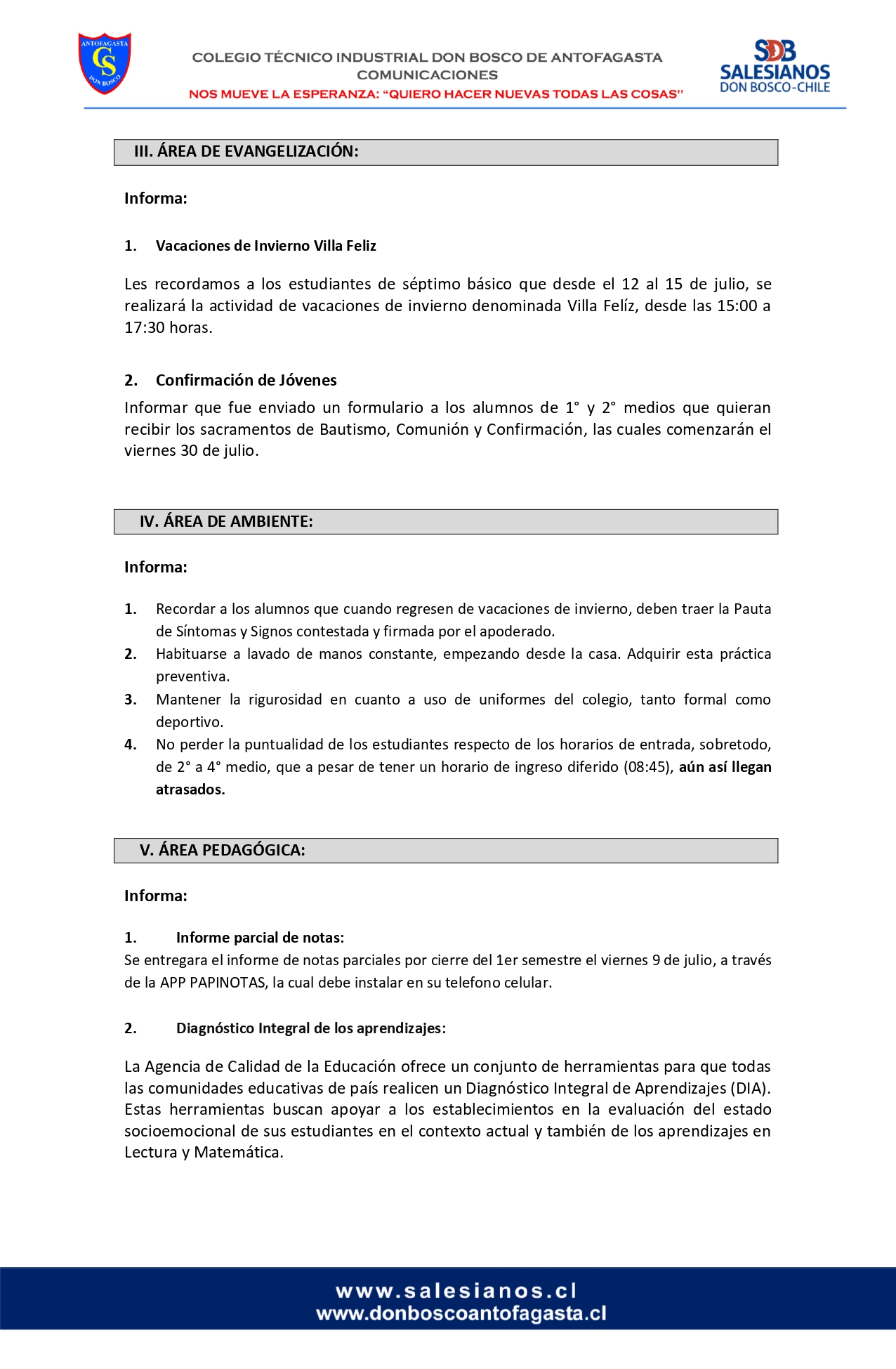CIRCULAR Nº15 INFORMA REUNIÓN DE PADRES Y APODERADOS 08 DE JULIO DE 2021. page 0002