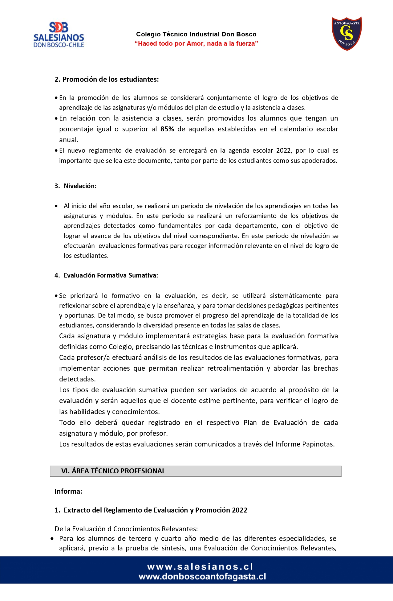 CIRCULAR Nº2 2022 INFORMA REUNIÓN DE PADRES Y APODERADOS 10 Y 14 DE MARZO DE 2022. page 0006