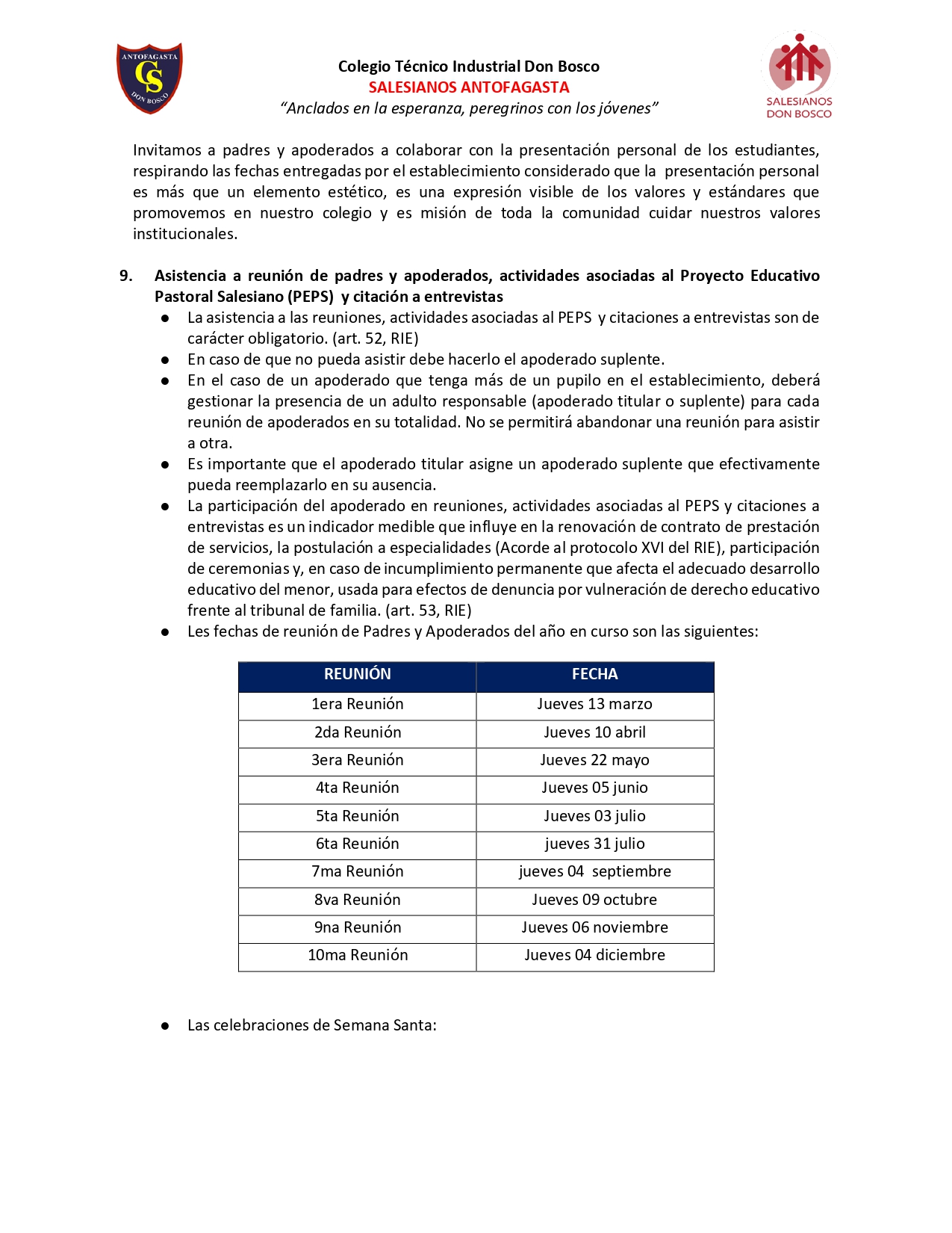 Circular 01 2025 Comunicado inicio ano escolar page 0010