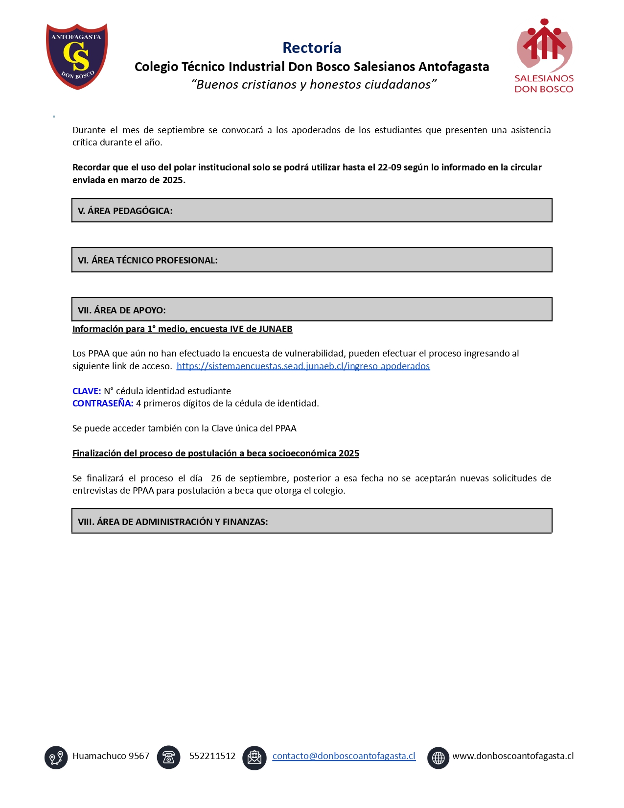 Circular Nº3 2025 Cambios de actividades pedagogicas page 0003