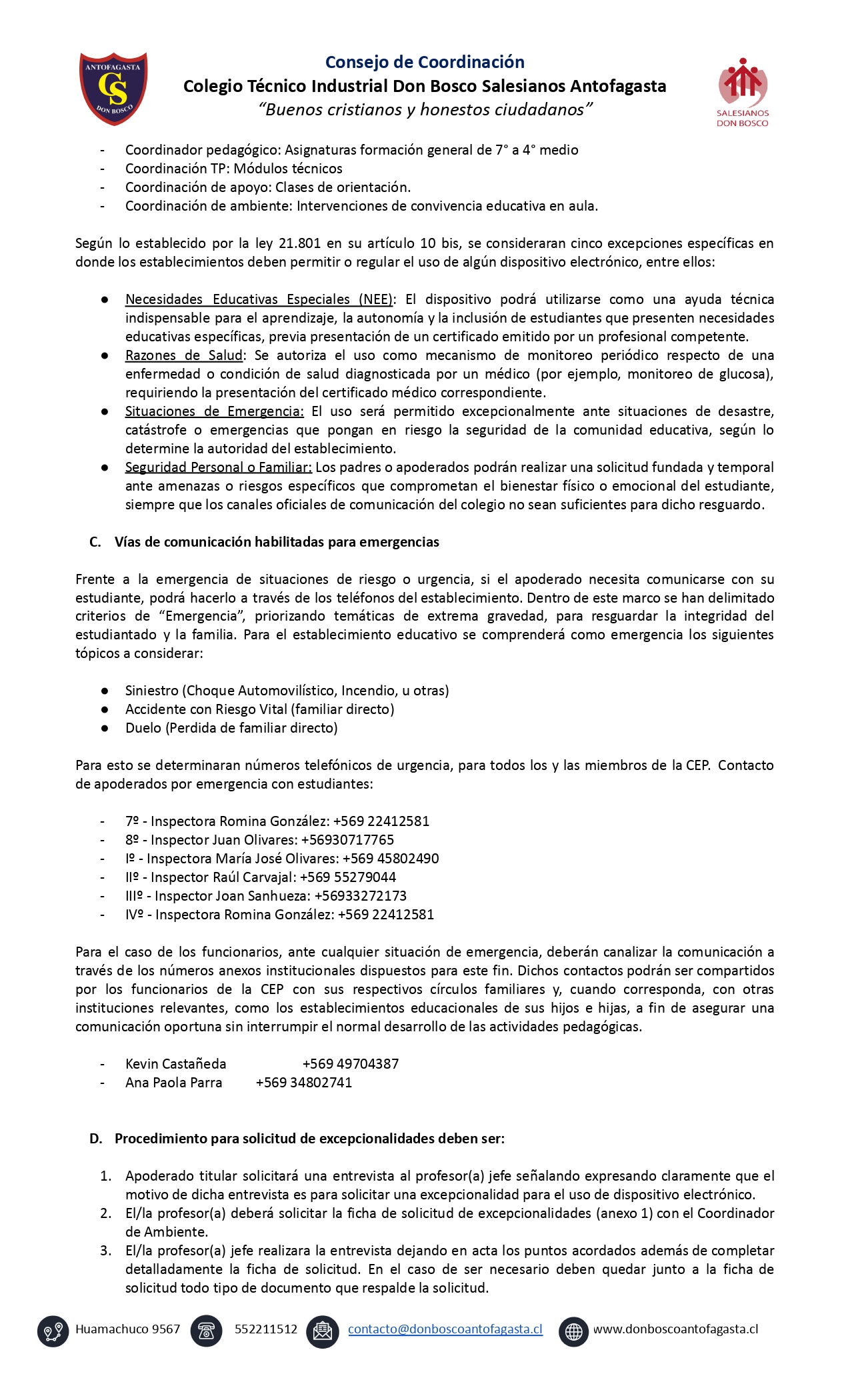 Circular Nº11 IMPLEMENTACION PROTOCOLO Nº16 SOBRE USO DE CELULARES Y DISPOSITIVOS ELECTRONICOS.docx page 0004