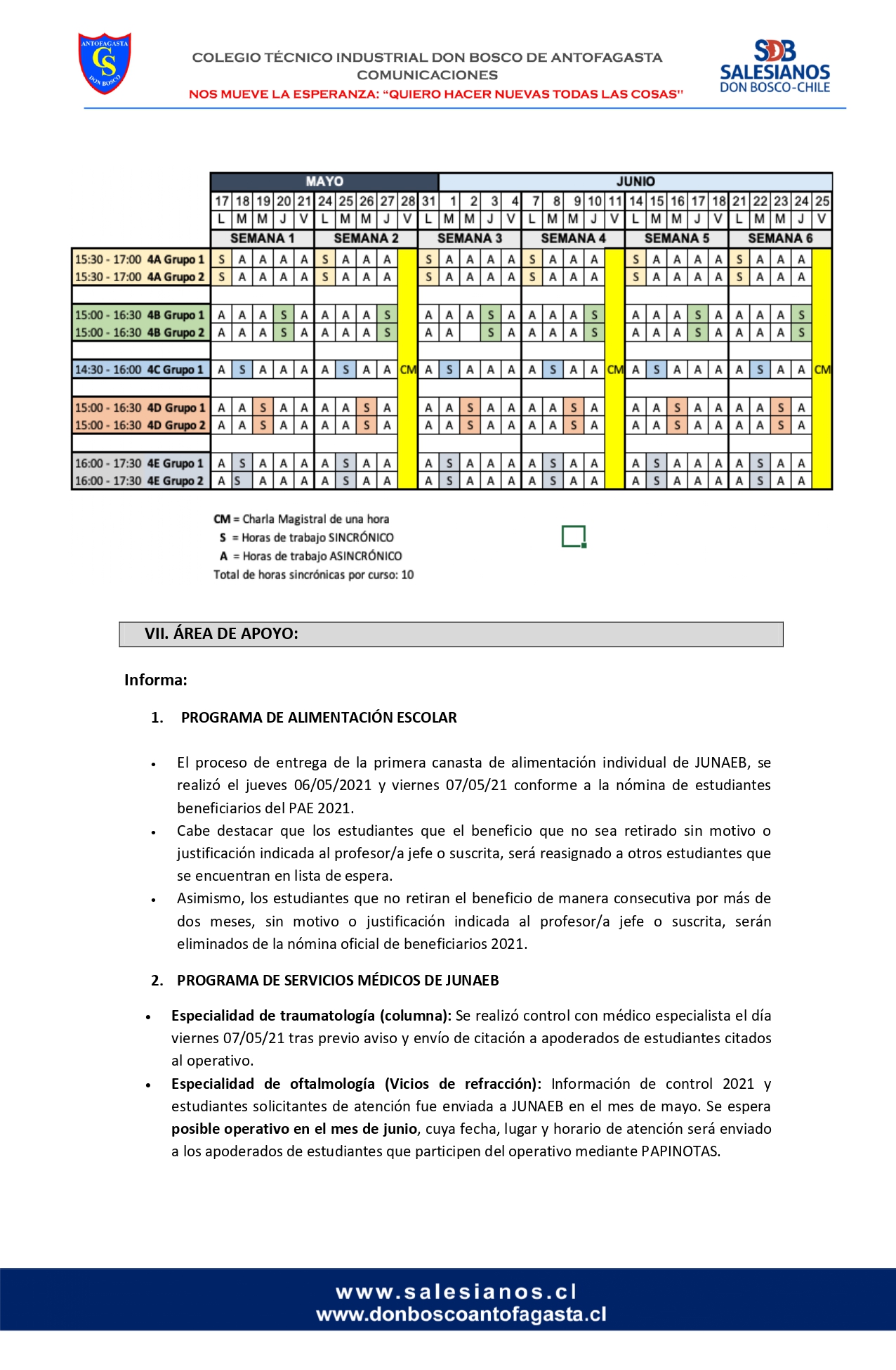 CIRCULAR Nº10 INFORMA REUNIÓN DE PADRES Y APODERADOS 11 DE MAYO DE 2021. page 0004