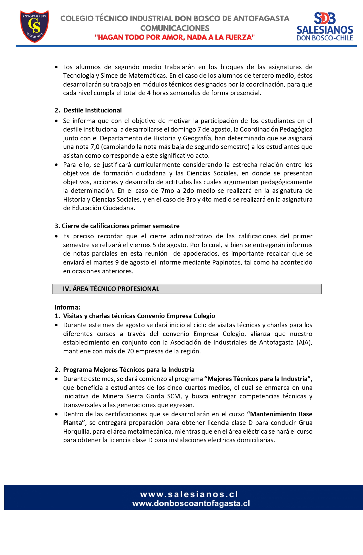 CIRCULAR Nº21 INFORMA REUNIÓN DE PADRES Y APODERADOS 04 Y 08 DE AGOSTO DE 2022 page 0003