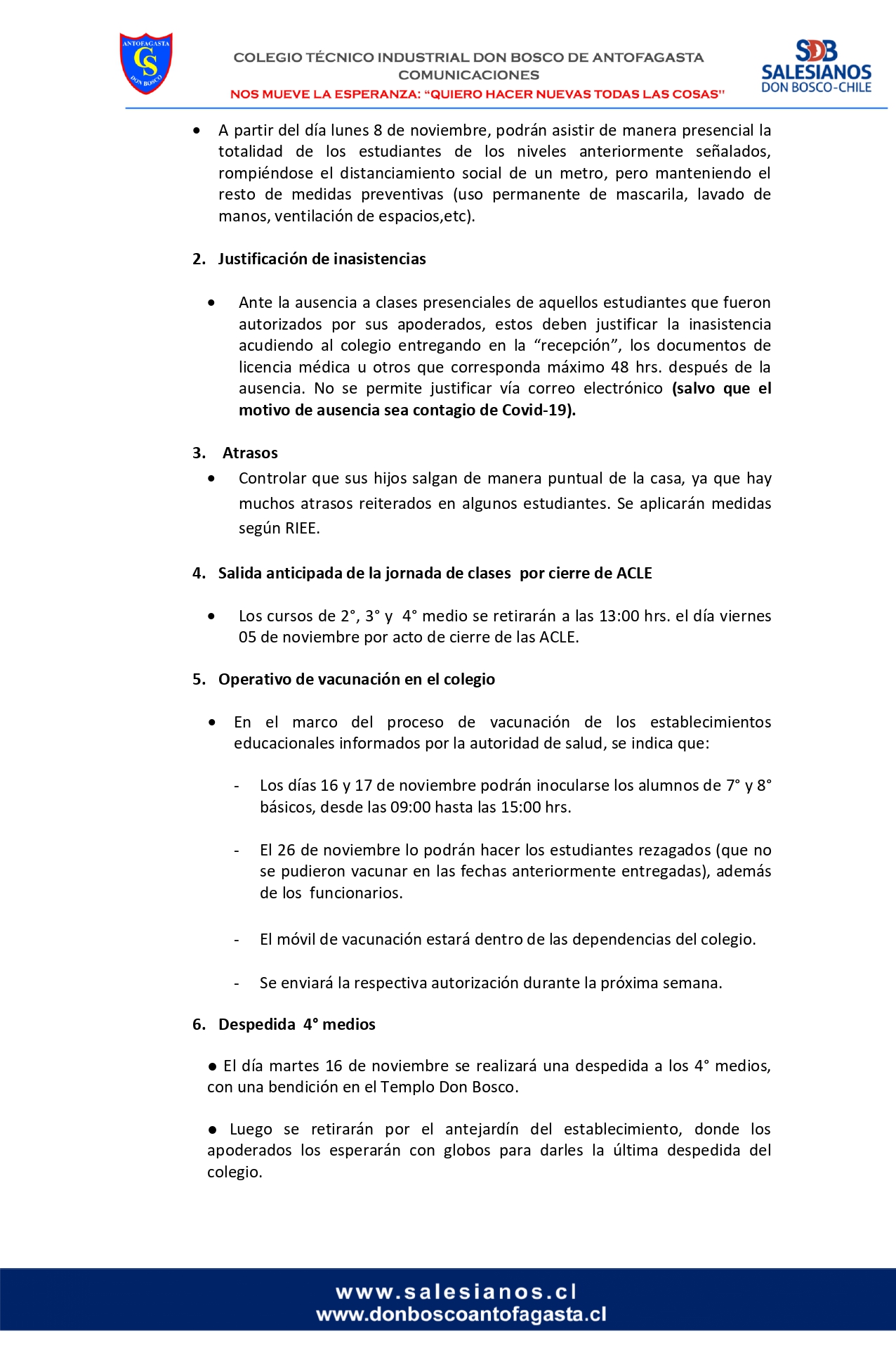 CIRCULAR Nº26 INFORMA REUNIÓN DE PADRES Y APODERADOS JUEVES 04 DE NOVIEMBRE DE 2021 page 0004