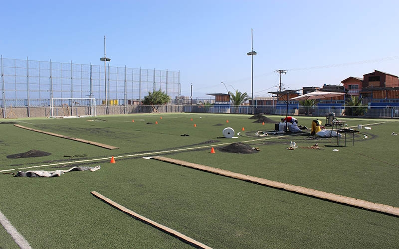 Colegio Técnico Industrial Don Bosco Antofagasta ejecuta trabajos de mejora en infraestructura del establecimiento
