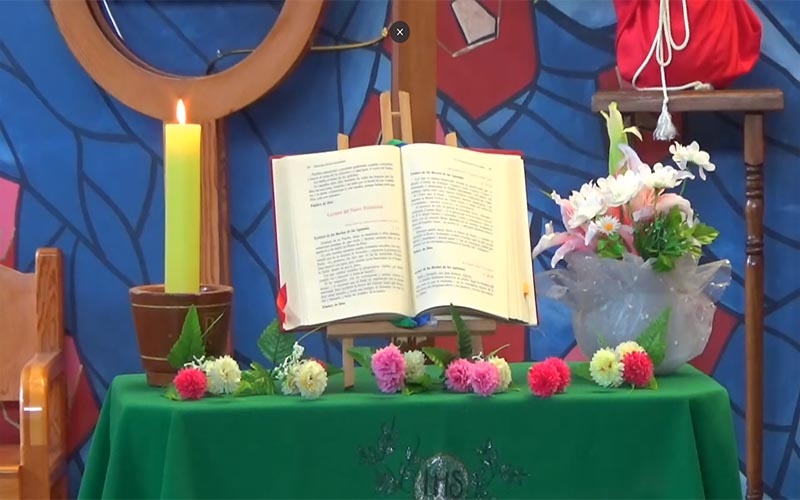 Comunidad CTI Don Bosco Antofagasta celebró eucaristía de domingo 15°durante el año