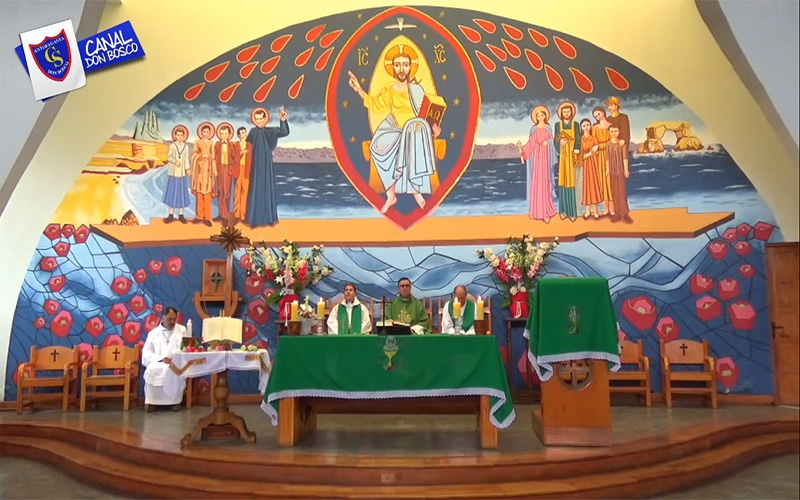 CTI Don Bosco Antofagasta celebró con fe y esperanza eucaristía del décimo tercer domingo