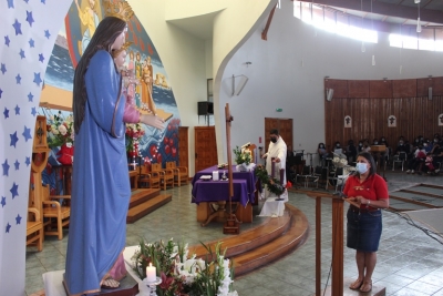 Comunidad Educativa Pastoral celebra Mes de María