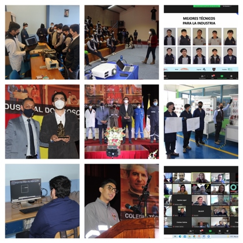 Con diversas actividades académicas, solemnes y vocacionales se desarrolló la celebración de la Semana de la Educación Técnico Profesional en el colegio