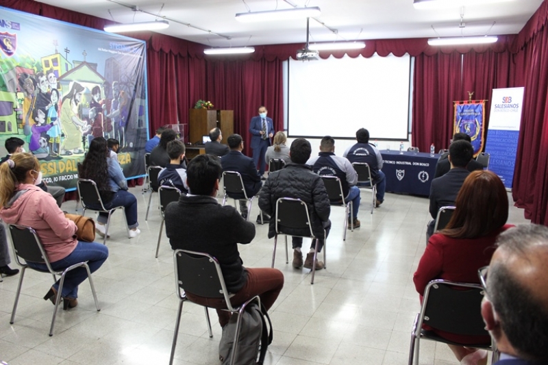 Seremi de Educación realiza lanzamiento regional del plan “Juntos, Chile se recupera y aprende” en el Colegio Don Bosco