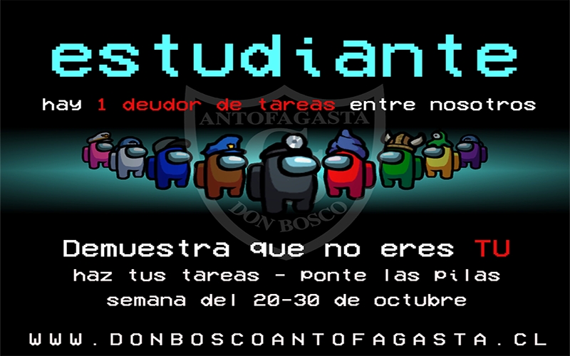Colegio Técnico Industrial Don Bosco Antofagasta lanza plan “Ponte las Pilas” dando oportunidad a alumnos para que cumplan con sus obligaciones académicas atrasadas