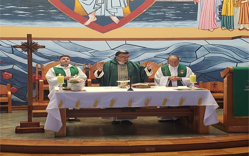 Colegio Técnico Industrial Don Bosco Antofagasta celebró Eucaristía domingo 32° dando inicio al “Mes de María”