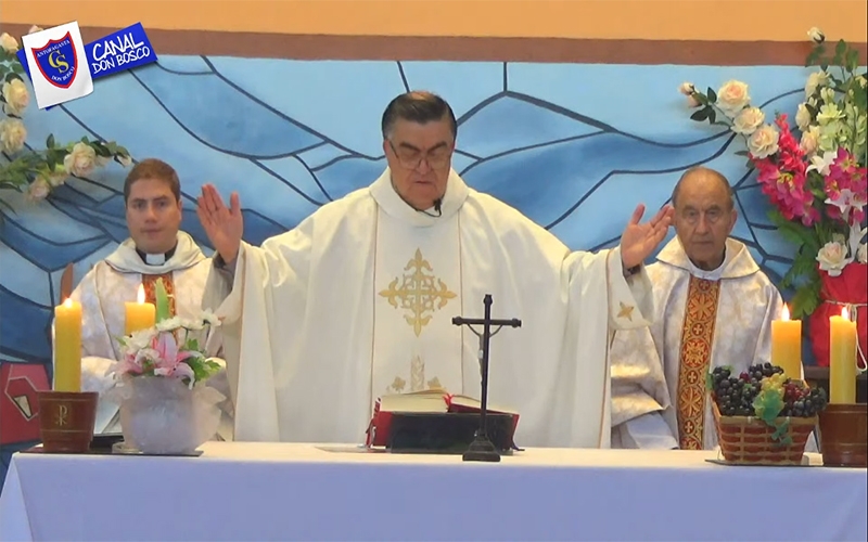 Comunidad del CTI Don Bosco Antofagasta celebró misa del Santísimo Cuerpo y Sangre de Cristo