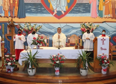 Con la eucaristía de Pascua de Resurrección finaliza concurrida y anhelada Semana Santa presencial