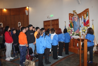 Celebran Solemnidad de María Auxiliadora en la CEP del CTI Don Bosco Antofagasta