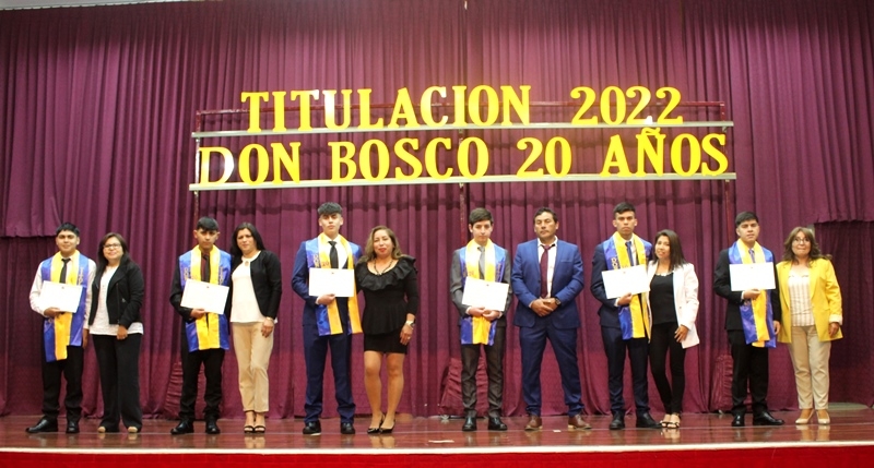 CTI Don Bosco Antofagasta titula a 193 nuevos técnicos profesionales