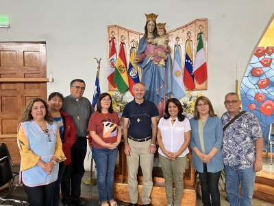 Padre Gabriel Romero realiza visita extraordinaria a Colegio Técnico Industrial Don Bosco Antofagasta