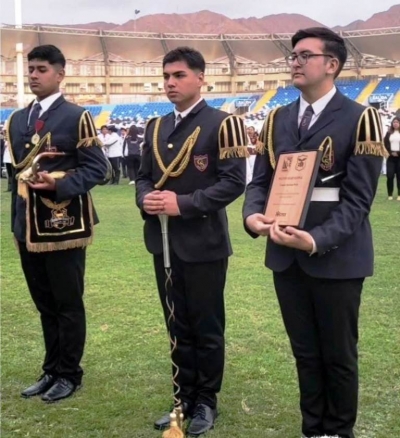 Banda de Guerra del Colegio TI Don Bosco Antofagasta obtiene segundo lugar en quinta versión de concurso “Travesía del Desierto”