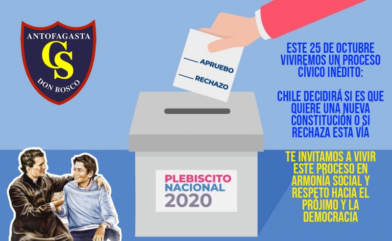 Colegio Técnico Industrial Don Bosco Antofagasta lanza “Semana de la Formación Ciudadana”, poniendo el acento en Acto Plebiscitario del 25 de octubre