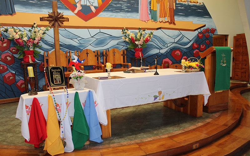Comunidad del Colegio Técnico Industrial Don Bosco celebró eucaristía de Domingo Universal de las Misiones