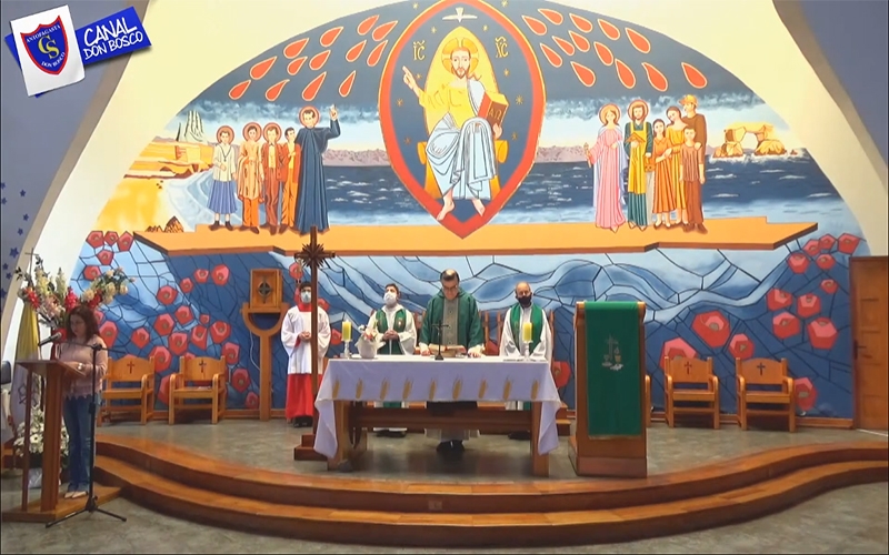 CTI Don Bosco celebró su primera eucaristía con fieles de manera presencial
