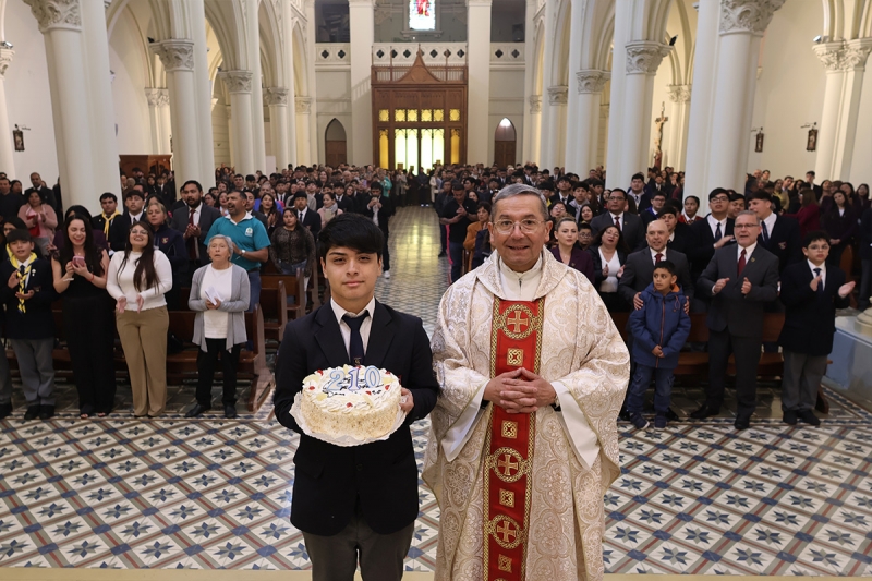 Comunidad Don Bosco Antofagasta celebró a su fundador en el Templo Jubilar