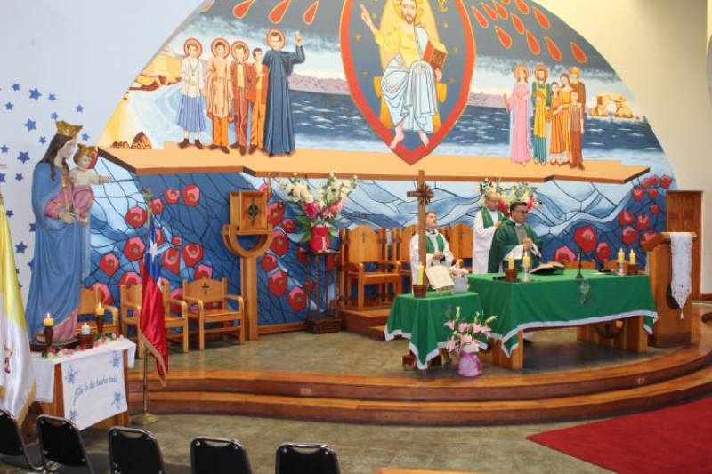 Colegio Técnico Industrial Don Bosco Antofagasta celebró eucaristía recordándonos que el Reino de Dios crece en la adversidad
