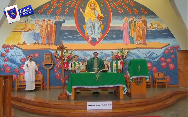 Comunidad CTI Don Bosco Antofagasta celebró eucaristía recordándonos la figura de Dios Padre providente